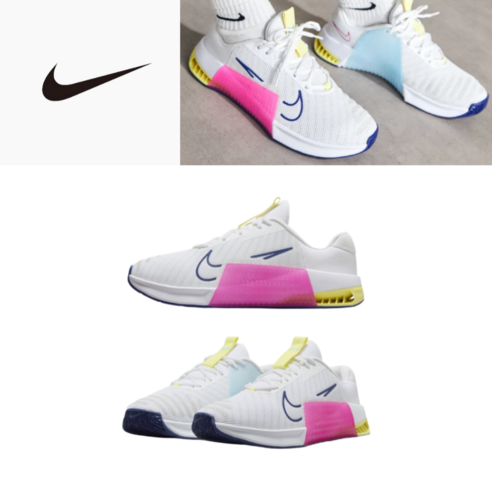 [국내매장판] 나이키 메트콘 9 AMP 남성 팬텀 화이트 트레이닝 헬스화 역도화 운동화 DZ2616-001