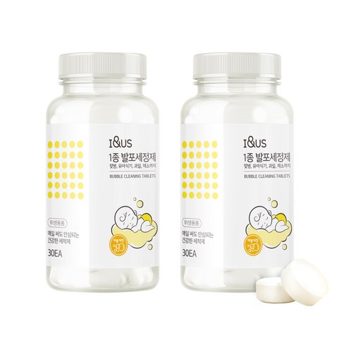 아이앤어스 발포세정제, 120g, 2개