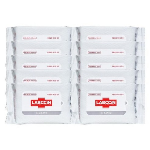 건강과 안심을 담은 랩신 곡물발효 에탄올 손소독 티슈