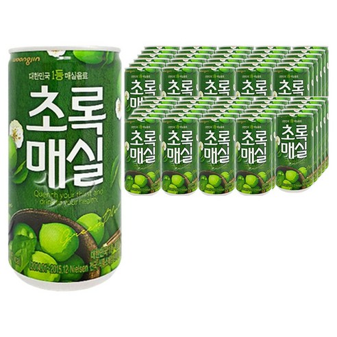 [제트스카이] 초록매실, 60캔, 180ml
