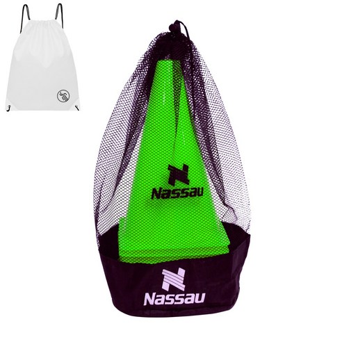 낫소 라바콘 23cm 10개입 가방세트 + PGN짐쌕가방, 그린(Green), 1개
