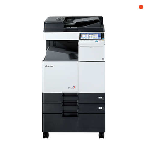 신도리코 D410 사무용 A3 컬러 레이저 복합기 프린터 복사기 팩스포함, 원격설치, 팩스킷 장착(+15만원)
