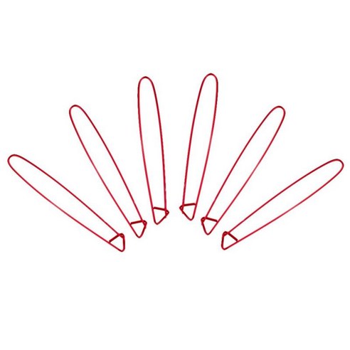 6Pcs 스티치 홀더 크로 셰 뜨개질 재봉을위한 대형 잠금 안전 핀, 초대형, 합금