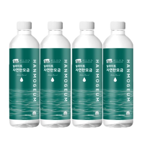 커클랜드  일라이트한모금 400ml 노캡 물애담 미네랄워터 알칼리수, 500ml, 40병