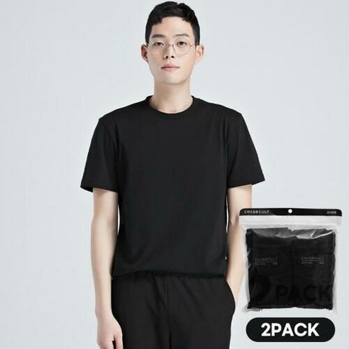 체이스컬트 DP03 공용 2 PACK 반팔티셔츠 ADZU8288A03