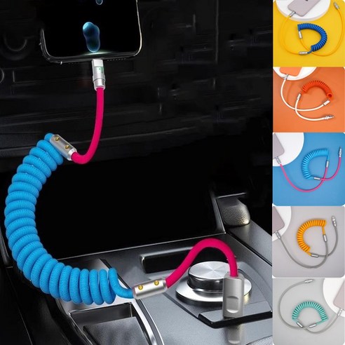 고속 충전과 데이터 전송을 위한 베스트비비 스프링 충전 고속 케이블