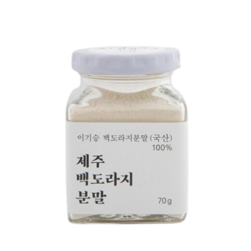 명인명촌 이기승 백도라지분말, 1개, 70g