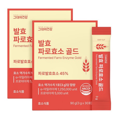 그대의건강 발효 파로효소 골드 30포, 1개, 90g