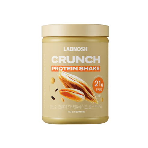 랩노쉬 크런치 단백질 쉐이크 17곡 미숫가루맛, 1개, 450g