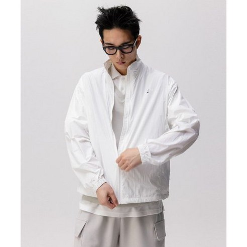 24SS clove Rustle Windbreaker Men White