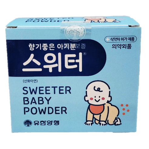 유한양행 스위터 베이비 파우더, 0.1kg, 1개