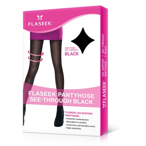 플레시크 보정 압박스타킹 시스루 타입