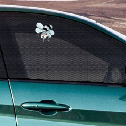 안전하고 편안한 여름철 운전을 위한 혁신적인 차창 모기장