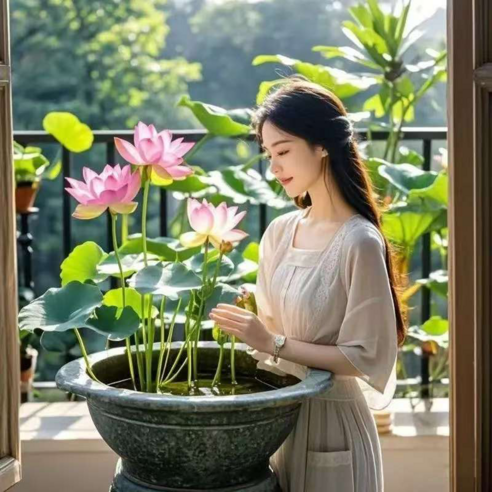 집에서 피어나는 작은 연못, 일상에 힐링을 선물하세요