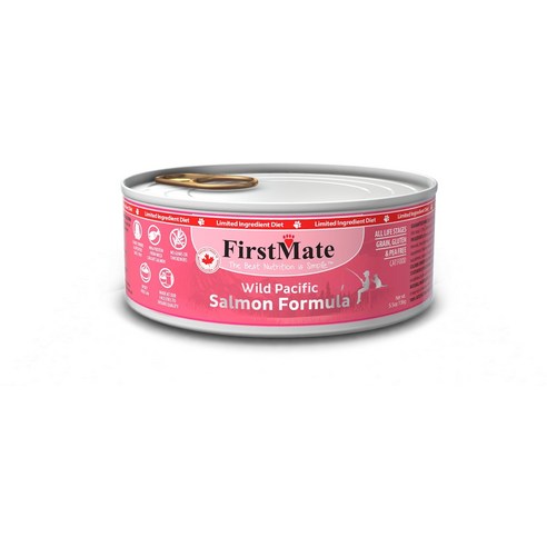 FirstMate Turkey Formula Limited 성분 그레인 프리 고양이 사료, 156g, 1개