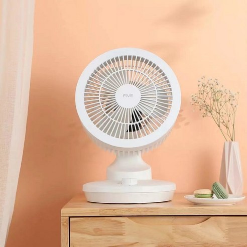 얀타이 뽕나무 공기순환 선풍기 가정용 스탠드 선풍기 대풍력 순환 선풍기 흰색 기계식 공기순환팬, default