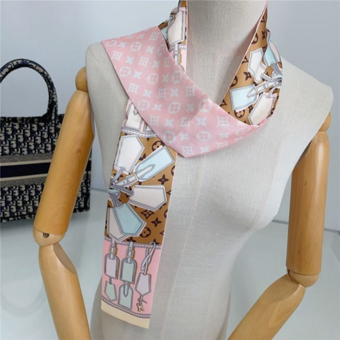봄바람에 실어오는 우아함, 벨라제이 실키 롱타이 스카프