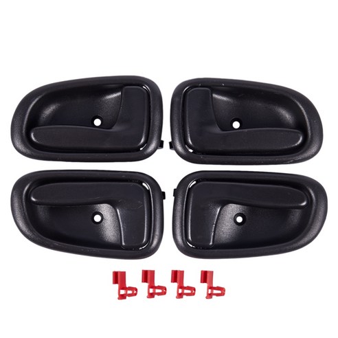 노 브랜드 93-97에 적합 Toyota Corolla 내부 도어 핸들 긴 다리 전면 후면 왼쪽 오른쪽, 자동차 내부 도어 핸들
