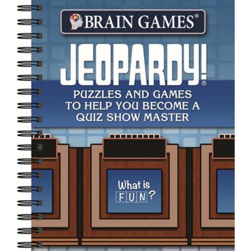 Brain Games - Jeopardy!: Puzzles and Games to Help You Become a Quiz Show Master Spiral, Publications International,..., English, 9781640302877