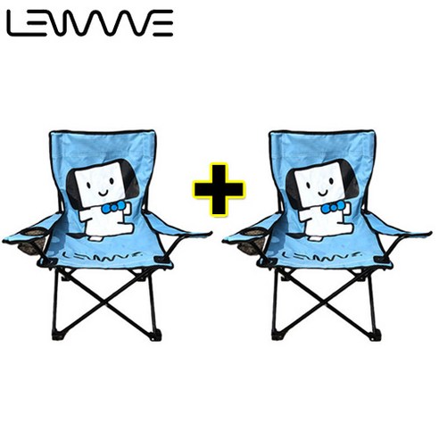 편안함과 휴대성을 위한 필수품: 1+1 Lenwave 팔걸이형 접이식 캠핑의자