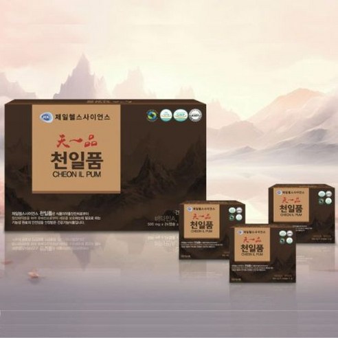 제일헬스 천일품 500mg X 24캡슐, 5개입