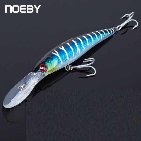 NOEBY Minnow Fishing Baits 14cm 52g Sinking Lures Artificial Baits Fishing Tackle, 016