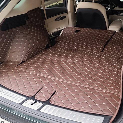 현대 팰리세이드 차량의 트렁크를 먼지, 흙, 액체로부터 보호하는 완벽한 맞춤형 트렁크 매트