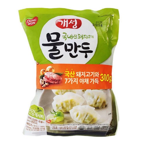 개성 동원 물만두 300gx2입, 600g, 1개