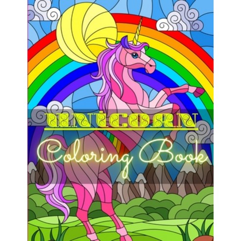 Unicorn Coloring Book: 60 Coloring Pages Unicorn Coloring Book for Adults Paperback, Independently Published, English, 9798722763464