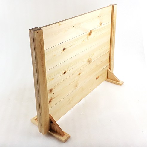 우드파티션 가리개 칸막이 원목 PT04 10t, 우드파티션77x24cm