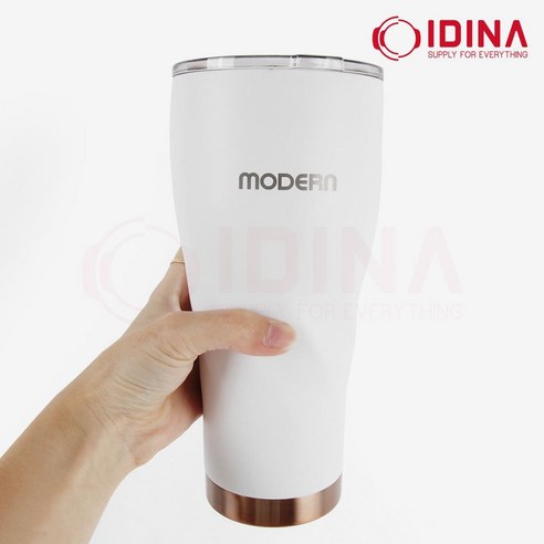 에코 프랜들리 텀블러 보온 보냉잔 음료잔 900ml 원터치, 1개