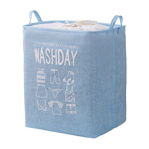 Super Large Laundry Basket 75LFoldable Storage Laundry Hamper with Drawstring Cover Water-Proof Line, 하나, BU