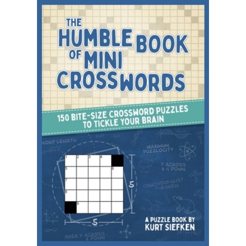 (영문도서) The Humble Book of Mini Crosswords Paperback, Puzzlers Domain, English, 9798985746235