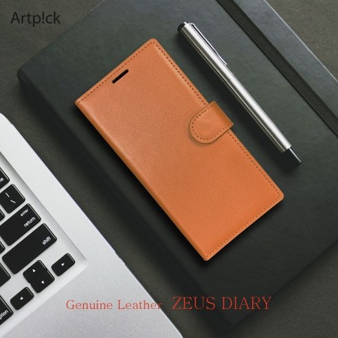 제우스 천연가죽 다이어리 케이스 갤럭시 S10 5G (SM-G977)