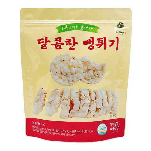 올바름 맛있는 쌀과자10+2, 1개, 달콤한 롱킥