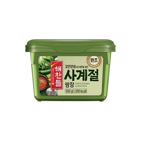 해찬들 사계절 쌈장, 500g, 20개