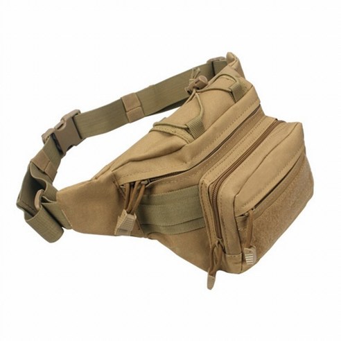 야외 스포츠 군사 전술 허리 팩 숄더 가방 유틸리티 EDC 몰리 파우치 Airsoft 러닝 캠핑 하이킹 사냥, MC, 1개