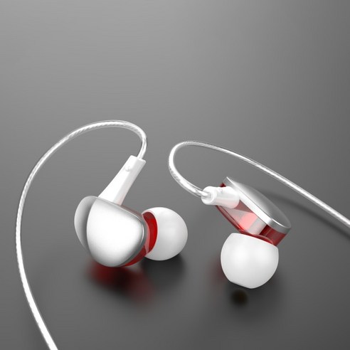 [XIG] Olhveitra 유선 이어폰 귀 컴퓨터 아이폰 삼성 Pc 3.5Mm Auriculares 스테레오 헤드셋 게이머 핸즈프리 마이크, 하나, 스타일 C 화이트
