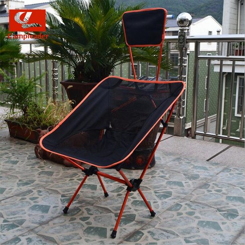 야외 초 캠핑 낚시의자 접이 의자 등받이 바비큐 휴대용 등받이 의자 의자 등받이, 등받이 (보라색)