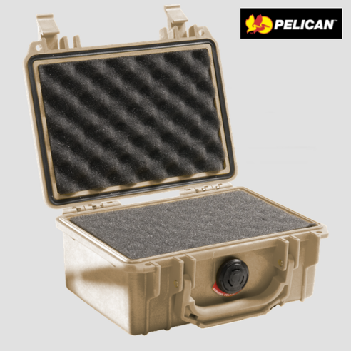 펠리칸케이스 1120WF (폼포함 데저트탄), 1개