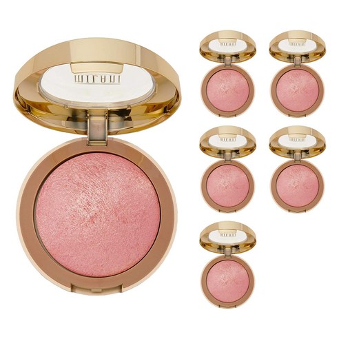 밀라니 베이크드 파우더 블러쉬 3.5g, Dolce Pink, 6개