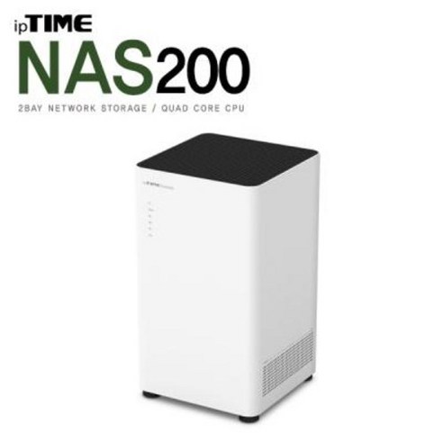 ipTIME(아이피타임) NAS200 네트워크 외장하드(하드 saj*5548xK, 본상품선택, 1개