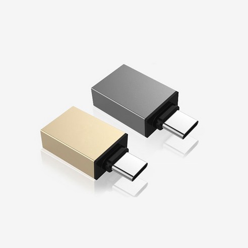 1개 랜덤 USB 3.1 C타입 OTG 메탈 젠더 atoc젠더