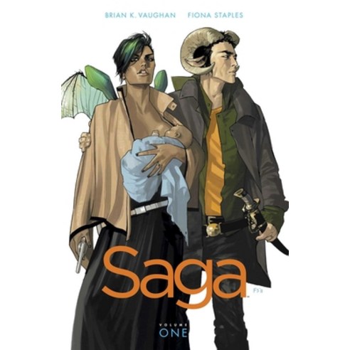 (영문도서) Saga Volume 1 Paperback, Image Comics, English, 9781607066019