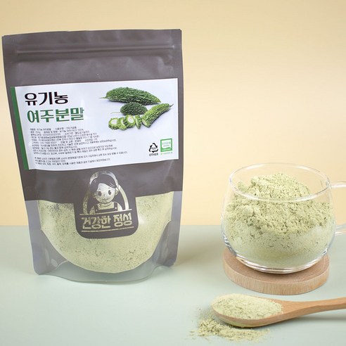건강한정성 국산 유기농 환 분말 정 가루 파우더 들, 유기농 여주 분말(200g), 200g, 1개