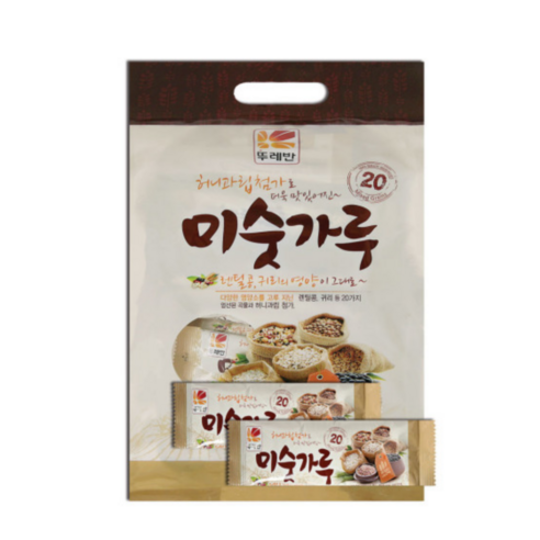 아침 식사, 이제 꿀처럼 달콤하고 든든하게 해결하세요! 뚜레반미숫가루