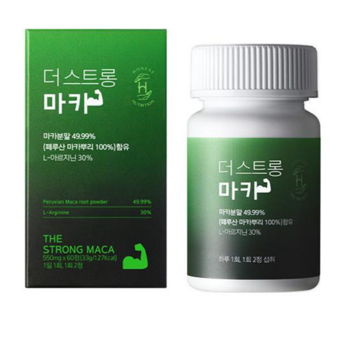 어니스트뉴트리션 더 스트롱 마카, 60정, 1개