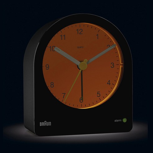 브라운 BC22B 탁상 시계 알람 SNOOZE 무소음 레트로 BRAUN 클래식 자명종 디터람스 독일브랜드 정품
