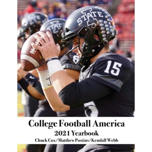 (영문도서) College Football America 2021 Yearbook Paperback, Kendall Webb Publishing, English, 9780578955001