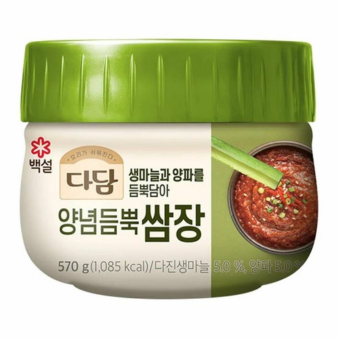 CJ CJ 다담 양념듬뿍쌈장 570G X 1개